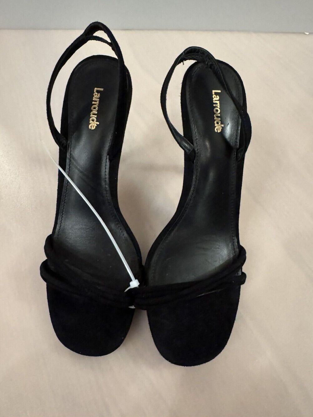 LARROUDE The Nyx Heel in Black, Size Women’s Size 10 Retail $315